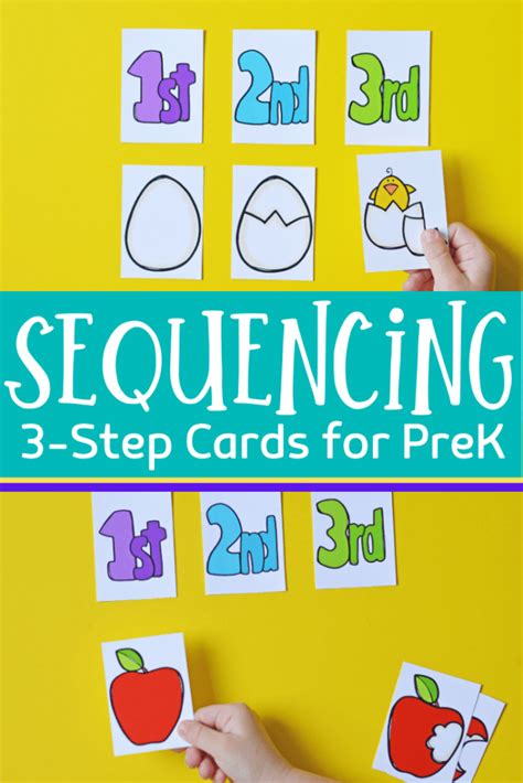 preschool sequencing cards